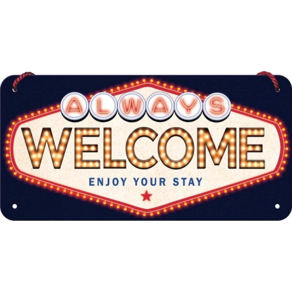 LENTELĖ "ALWAYS WELCOME" 28040