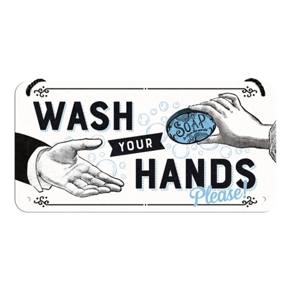 LENTELĖ "WASH YOUR HANDS" 28047
