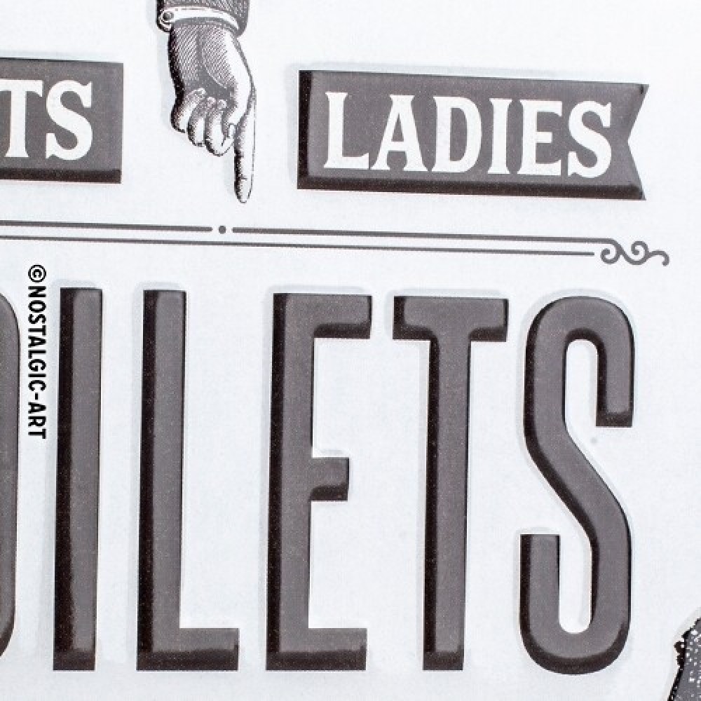 LENTELĖ "TOILETS" 28014