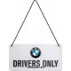 LENTELĖ "BMW DRIVERS ONLY" 28034