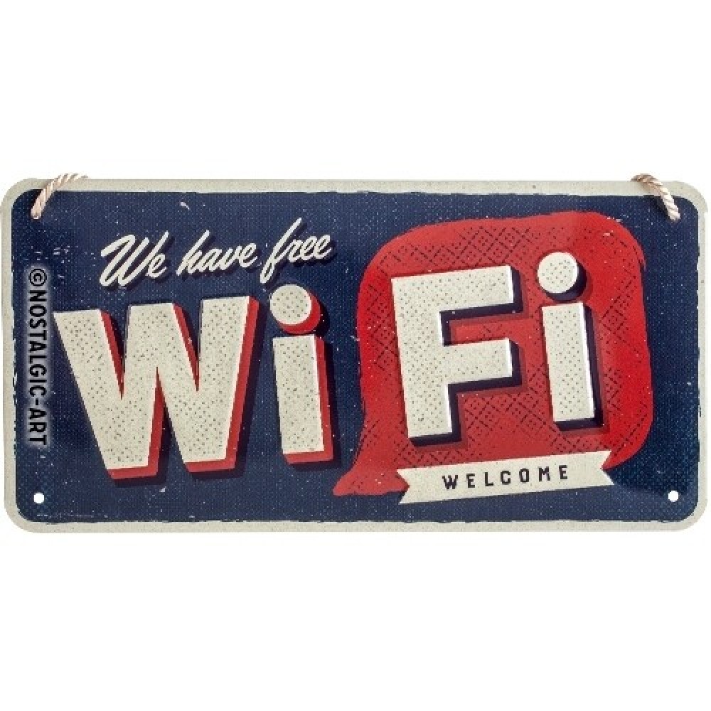 LENTELĖ "FREE WIFI" 28041