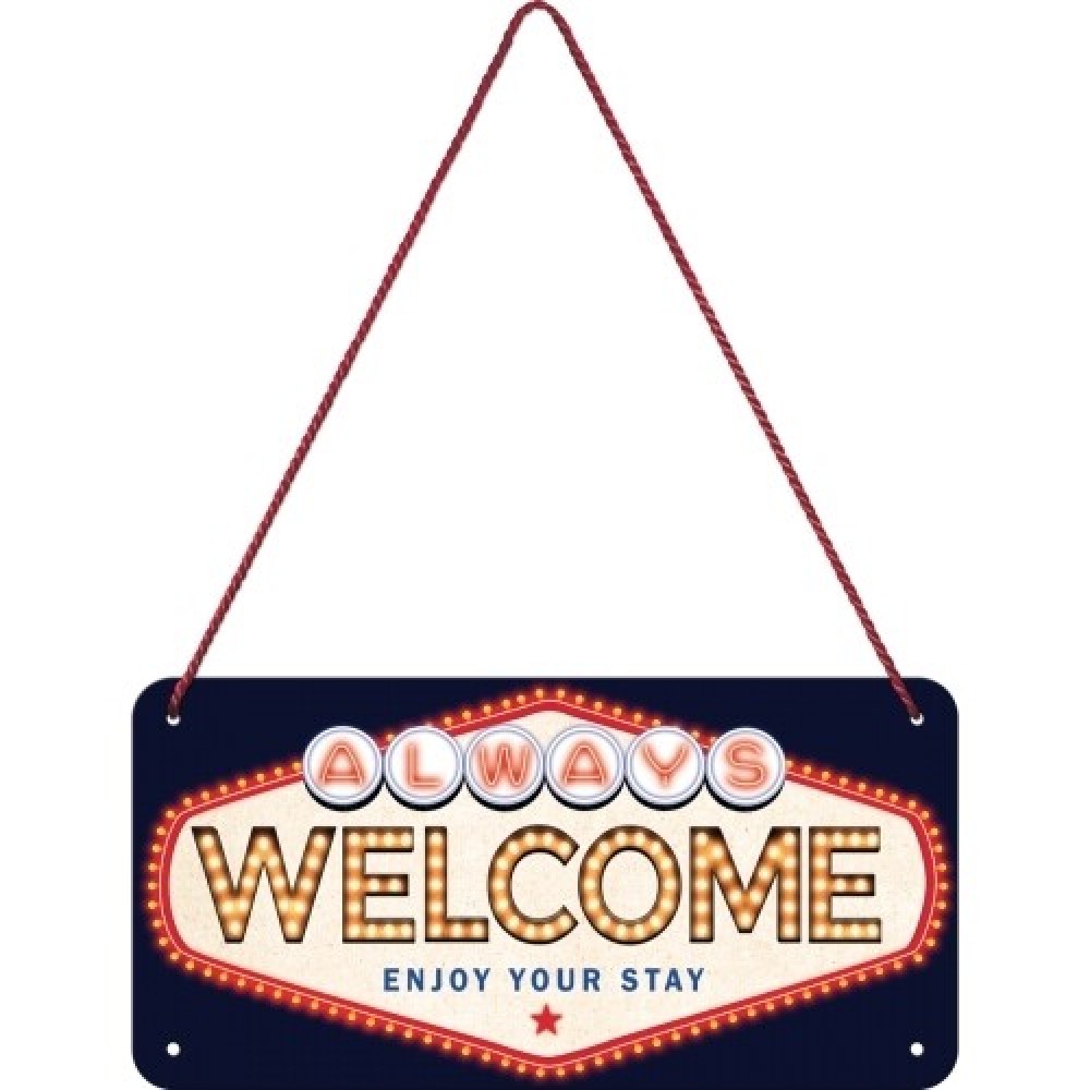 LENTELĖ "ALWAYS WELCOME" 28040