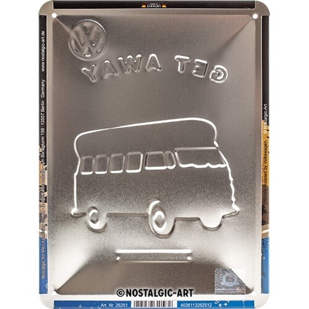 LENTELĖ "LET'S GET AWAY VW" 26251