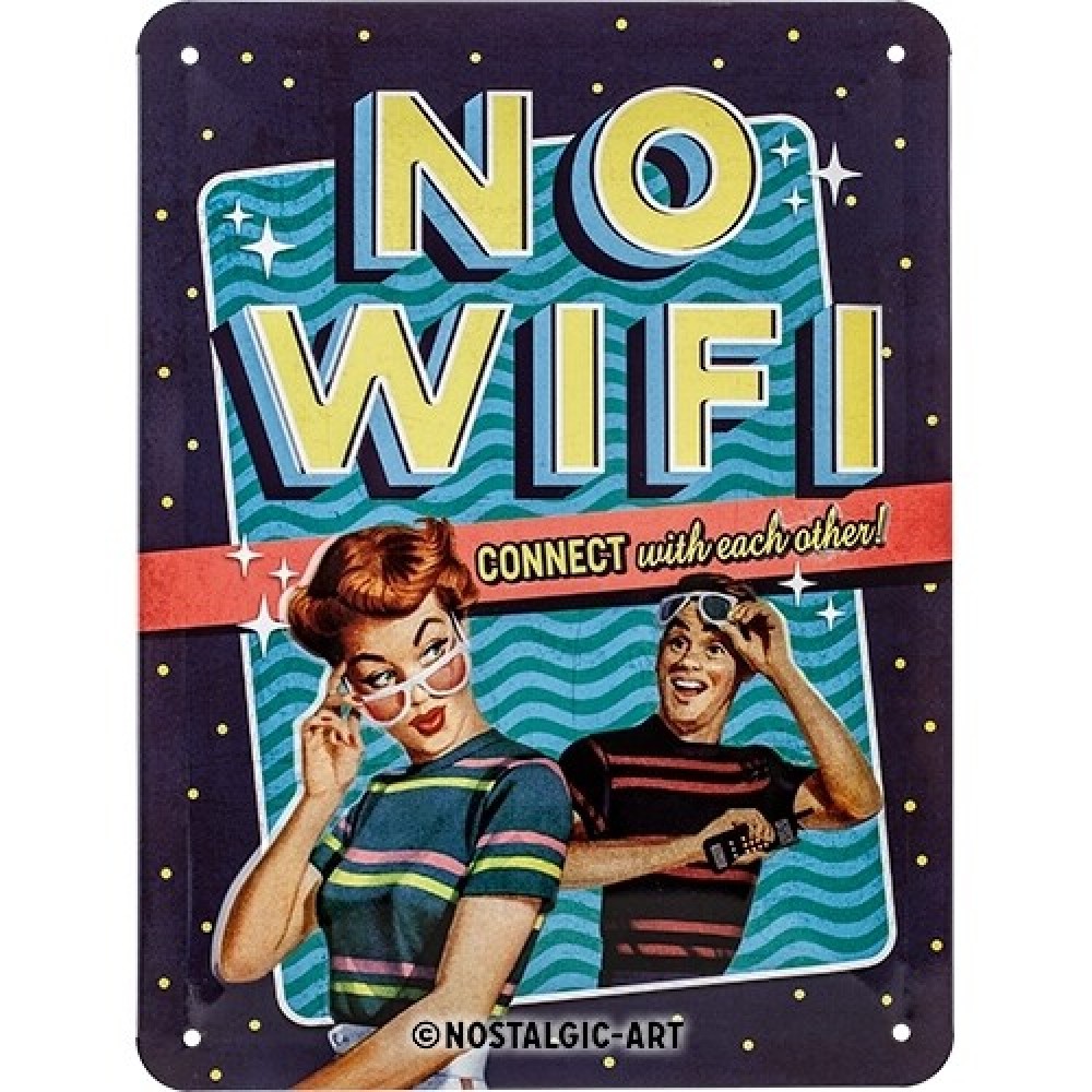 LENTELĖ "NO WIFI" 26261