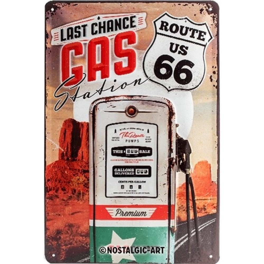 LENTELĖ "LAST CHANCE GAS STATION" 22215