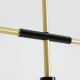 TREVO 7 BLACK BRASS 1083T40 Lubinis šviestuvas