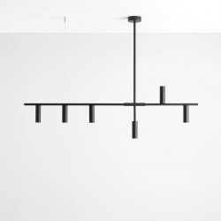 TREVO 6 ALL BLACK 1104K1 Lubinis šviestuvas