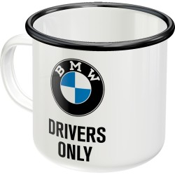 Emaliuotas puodelis "BMW DRIVERS ONLY" 43210