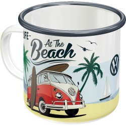 Emaliuotas puodelis "AT THE BEACH" 43218