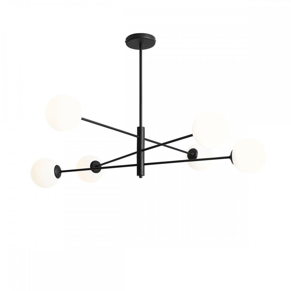HOMME 6 BLACK 1090PL_K1 Lubinis šviestuvas