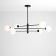 HOMME 6 BLACK 1090PL_K1 Lubinis šviestuvas