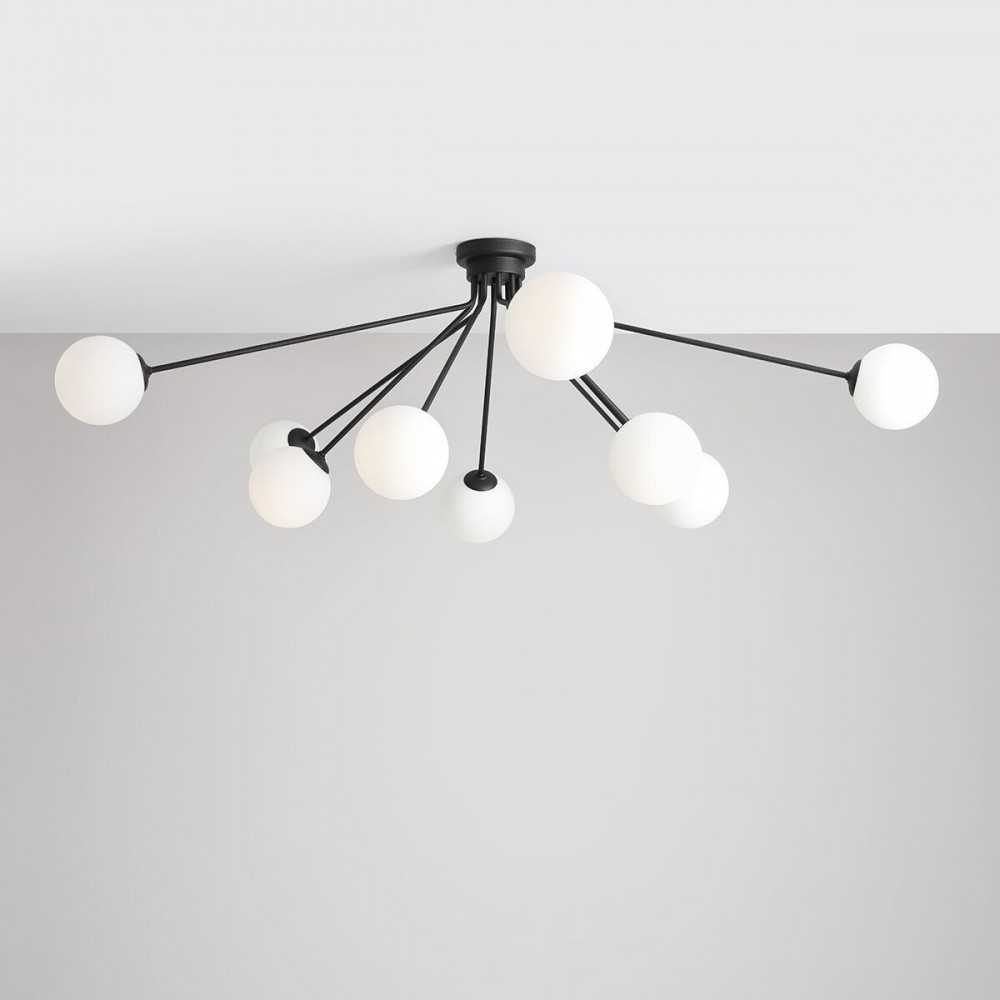HOLM 10 BLACK 1082PL_M1 Lubinis šviestuvas
