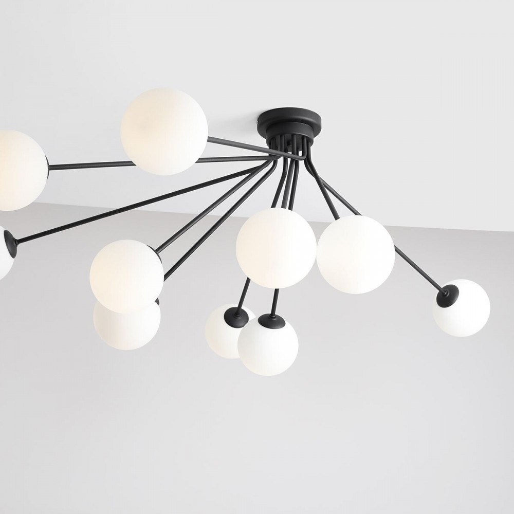 HOLM 10 BLACK 1082PL_M1 Lubinis šviestuvas