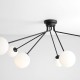 HOLM 6 BLACK 1082PL_K1 Lubinis šviestuvas