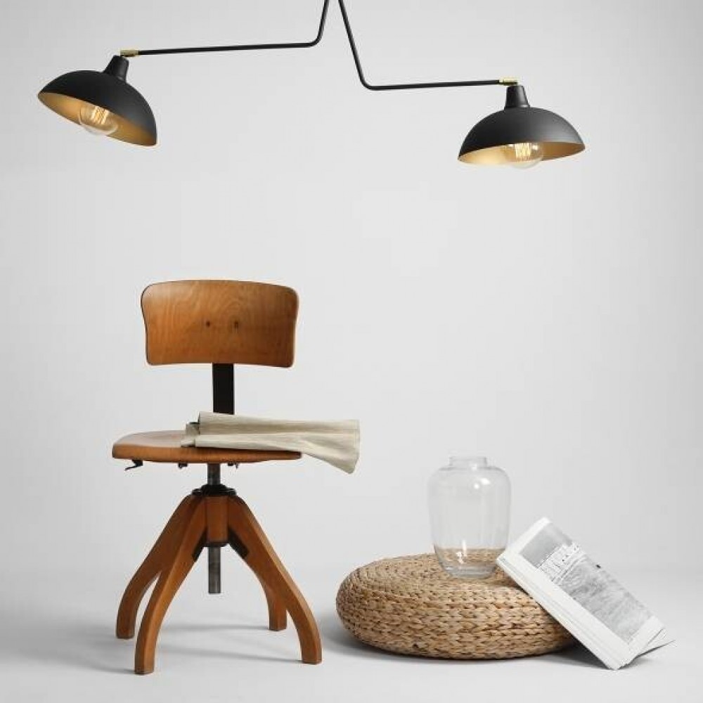 ESPACE 2 BLACK 1036H1 Lubinis šviestuvas