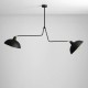 ESPACE 2 BLACK 1036H1 Lubinis šviestuvas