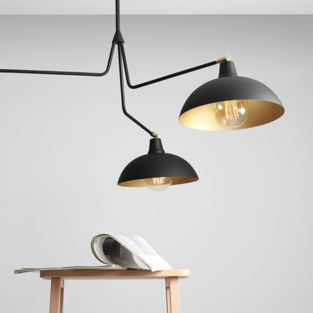 ESPACE 3 BLACK 1036E_1 Lubinis šviestuvas