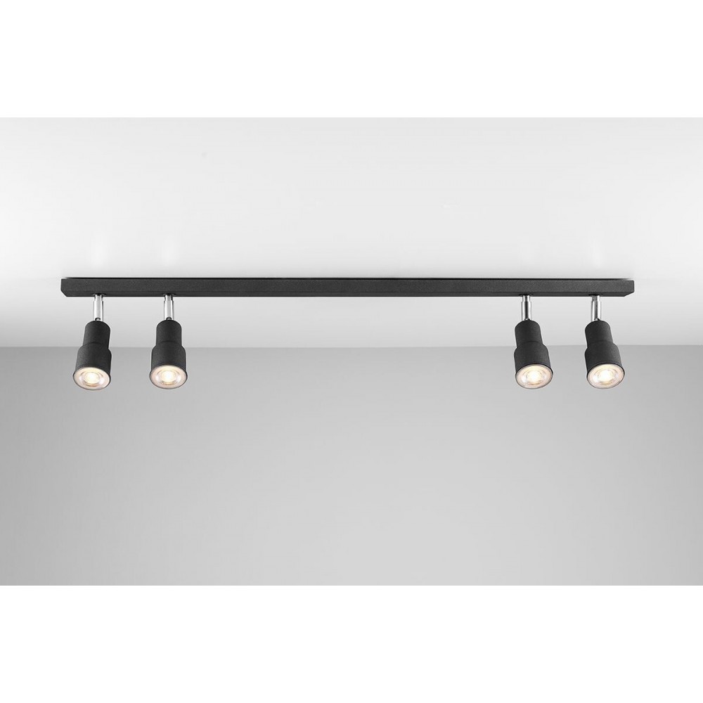 ASPO 4 BLACK 985PL_L1 Lubinis šviestuvas